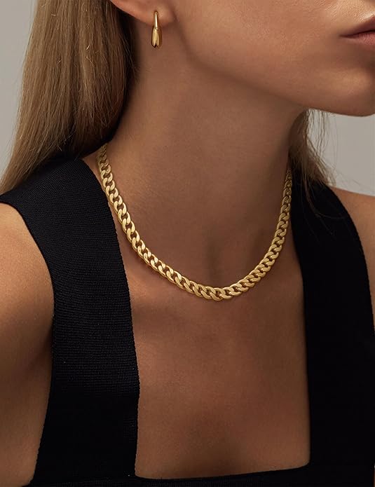 Collar cubano grueso