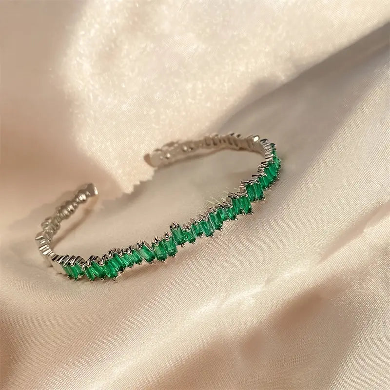 Pulsera Esmeralda Marlena