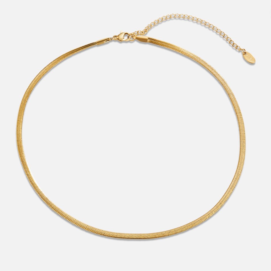 Collar Sarya cadena de serpiente