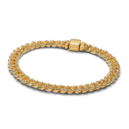 Cuban moissanite bracelet