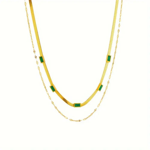 Collar de esmeraldas Annelie