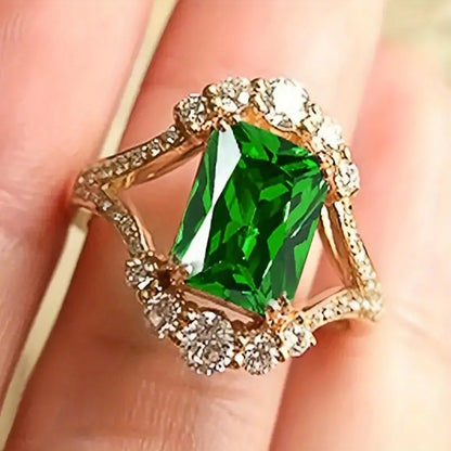 Anillo Esmeralda Amara