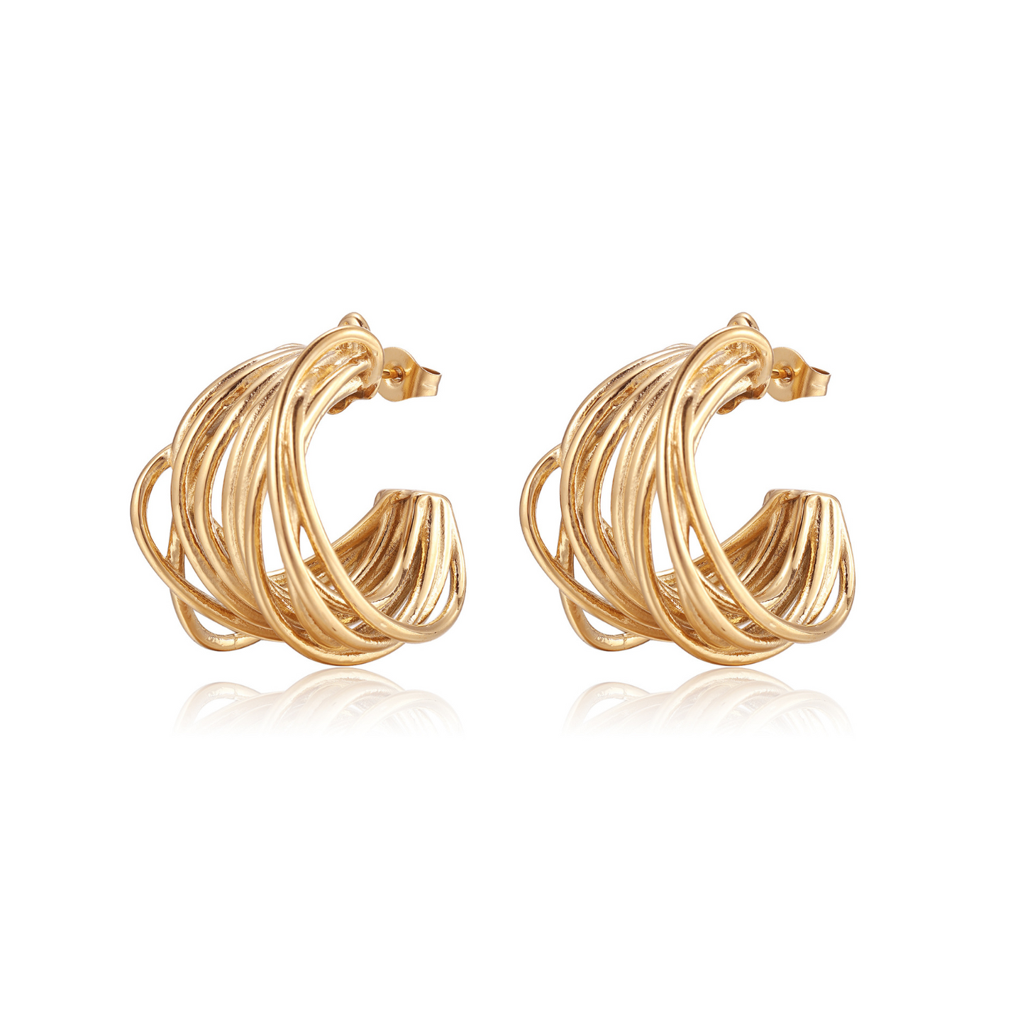 Pendientes de aro DANCING ART