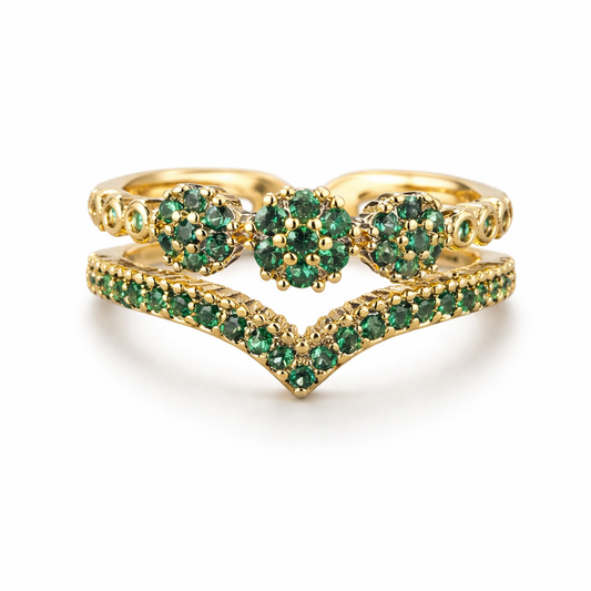 Anillo Esmeralda Marisa