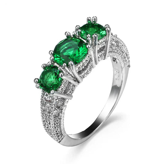 Anillo Verde Emilie