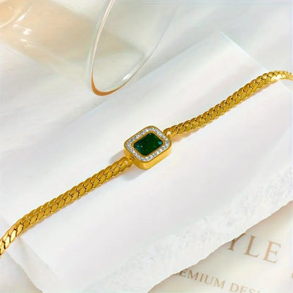 Pulsera Esmeralda Emilia