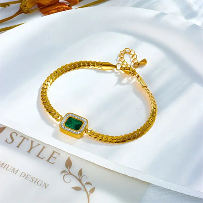 Pulsera Esmeralda Emilia