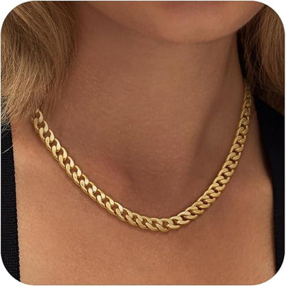 Collar cubano grueso
