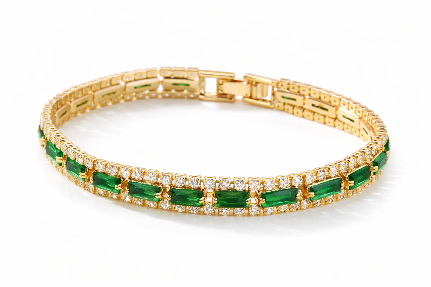 Pulsera Josefína Esmeralda