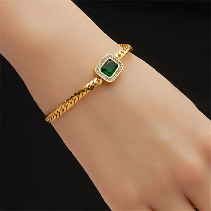 Pulsera Esmeralda Emilia