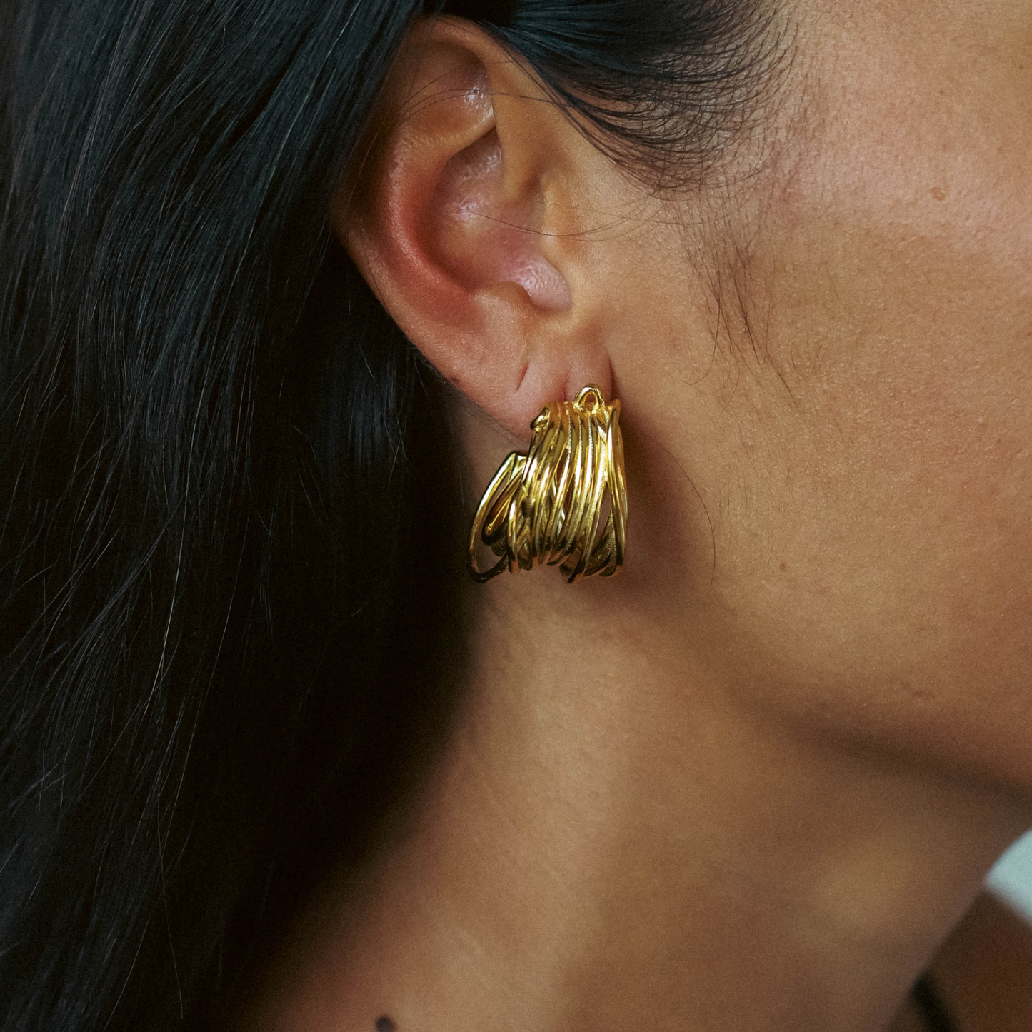 Pendientes de aro DANCING ART