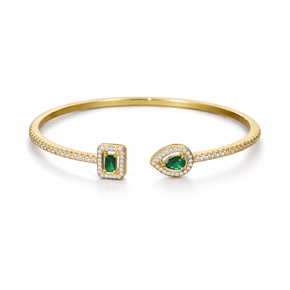 Pulsera de esmeraldas Klára