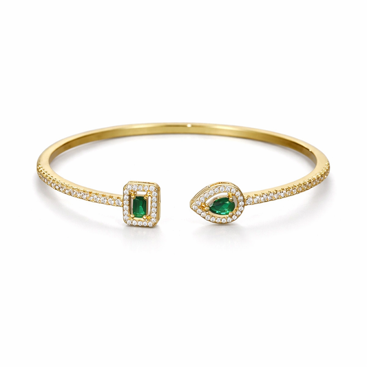 Pulsera de esmeraldas Klára