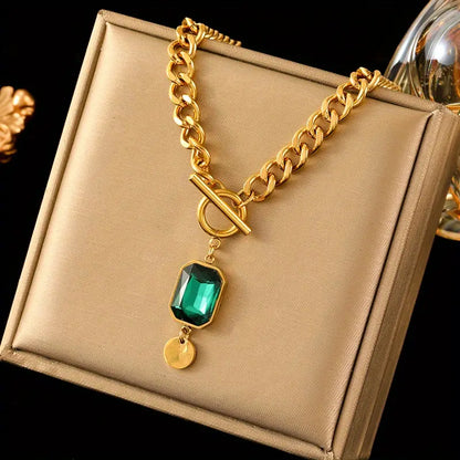 Collar Esmeralda Tereza