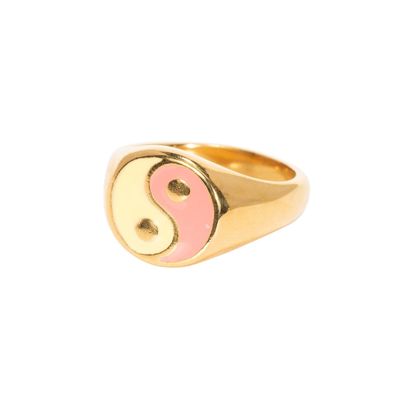 Anillo bañado en oro