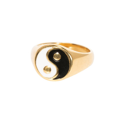 Anillo bañado en oro