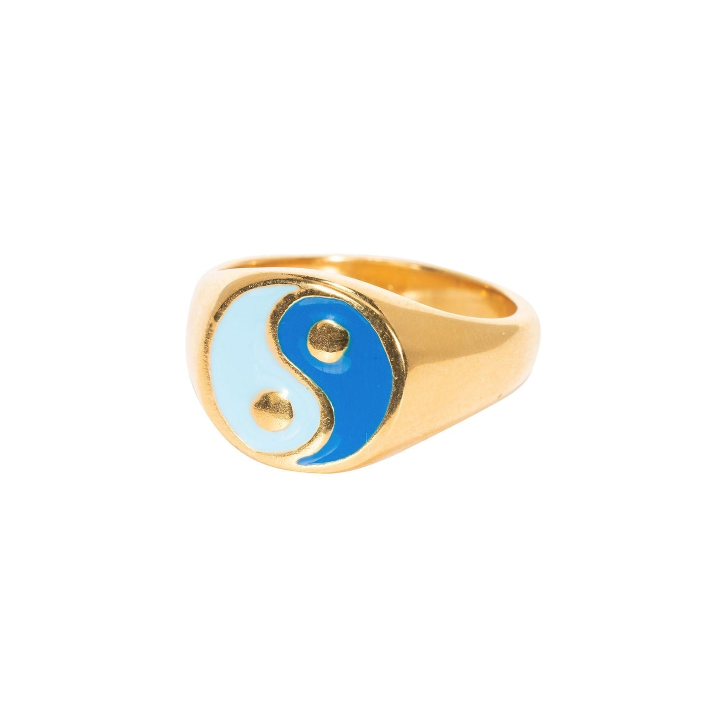 Anillo bañado en oro