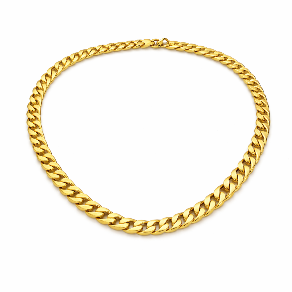 Collar cubano grueso