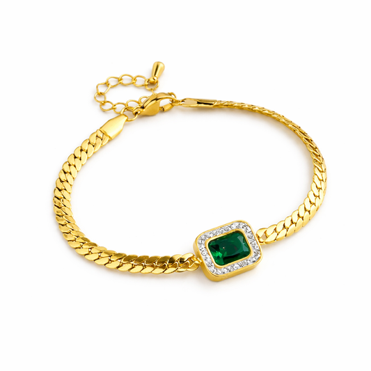 Pulsera Esmeralda Emilia