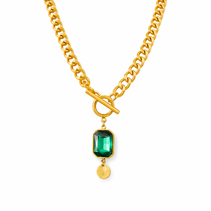 Collar Esmeralda Tereza