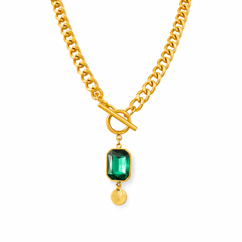 Collar Esmeralda Tereza