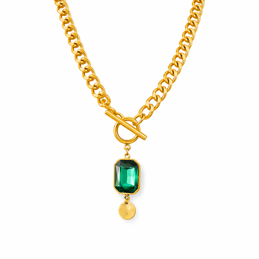 Collar Esmeralda Tereza