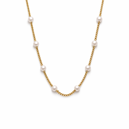 Collar de Perlas Nura en Oro de 18K