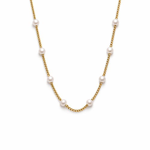 Collar de Perlas Nura en Oro de 18K
