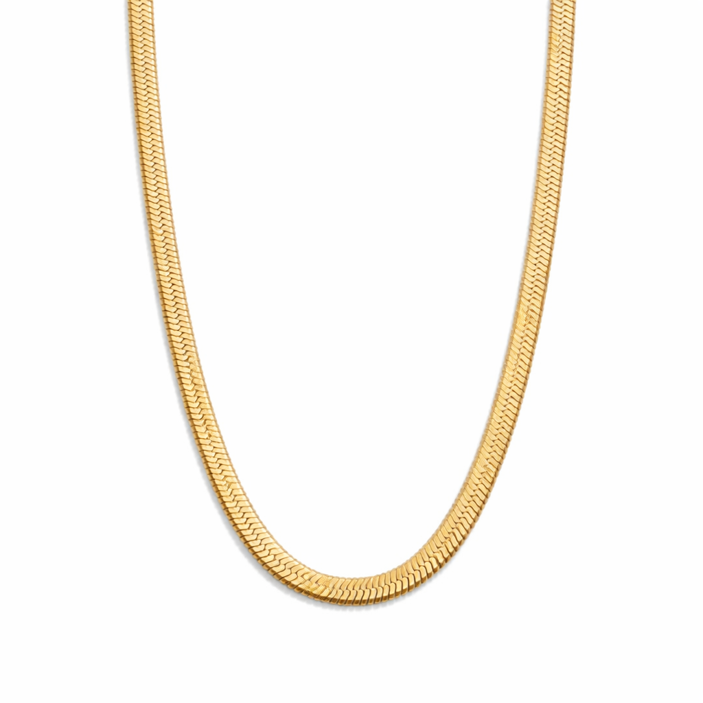Collar Sarya cadena de serpiente