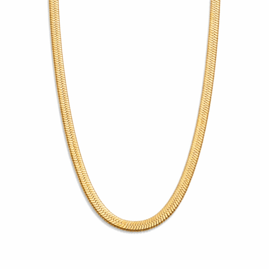 Collar Sarya cadena de serpiente