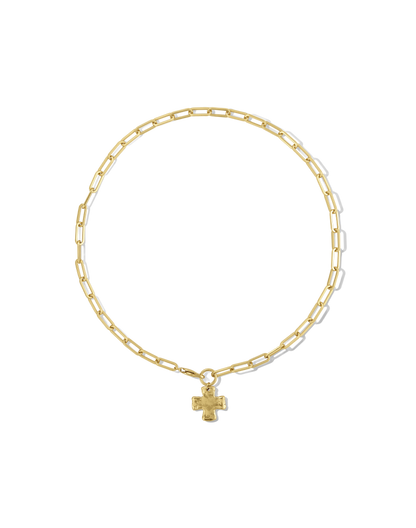 Collar de cruz grande