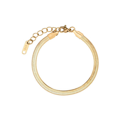 Pulsera de CADENA PLANA.