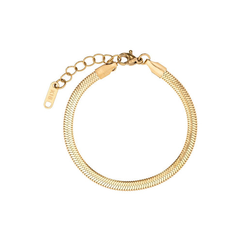 Pulsera de CADENA PLANA.