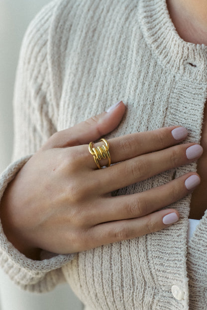 ANILLO GIRATORIO ETERNO.