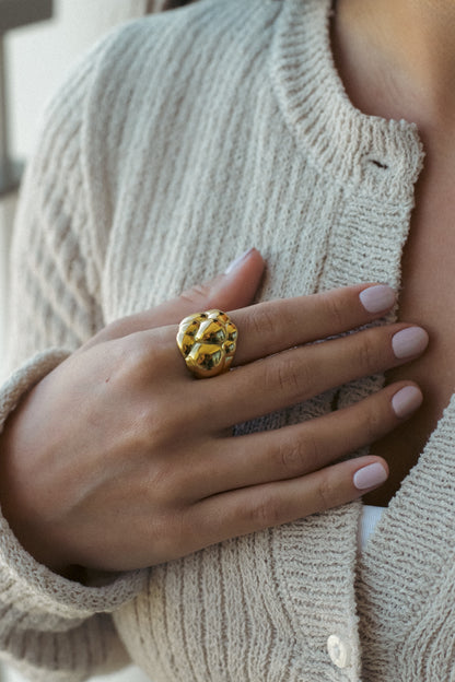 ANILLO CÚPULA BURBUJA. GRANDE