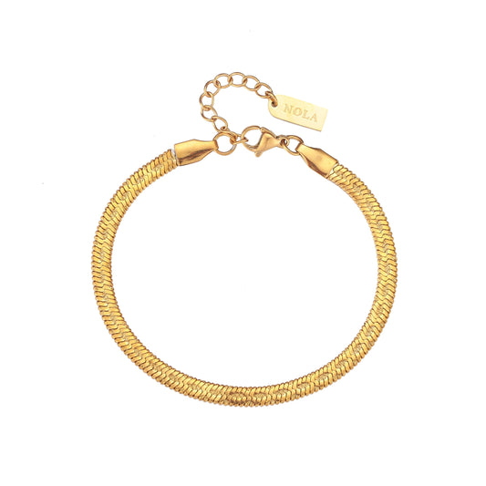 Brazalete Cadena Plana Infinito