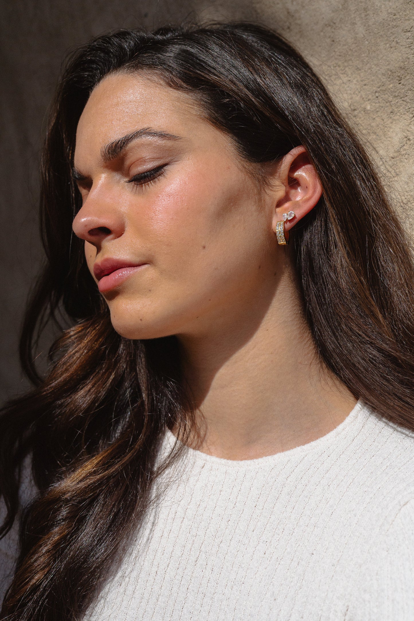 Pendientes DOBLE PAVÉ