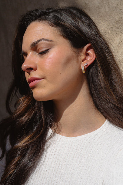 Pendientes DOBLE PAVÉ
