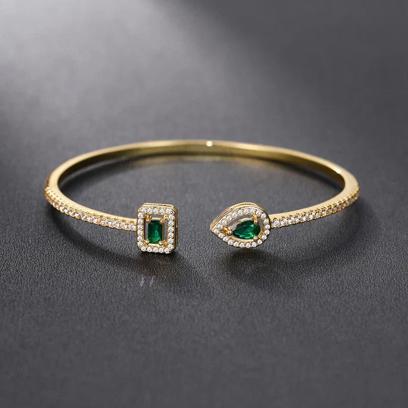 Pulsera de esmeraldas Klára
