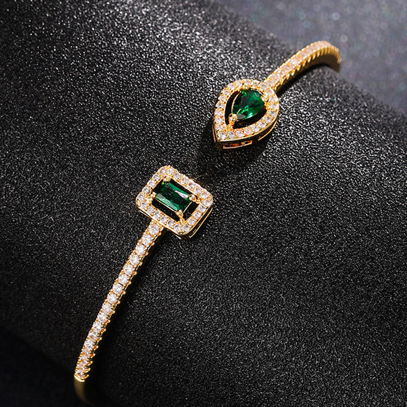 Pulsera de esmeraldas Klára