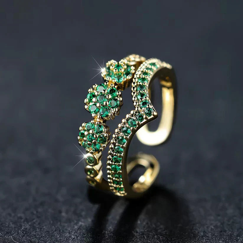 Anillo Esmeralda Marisa