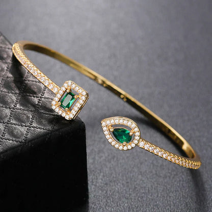 Pulsera de esmeraldas Klára