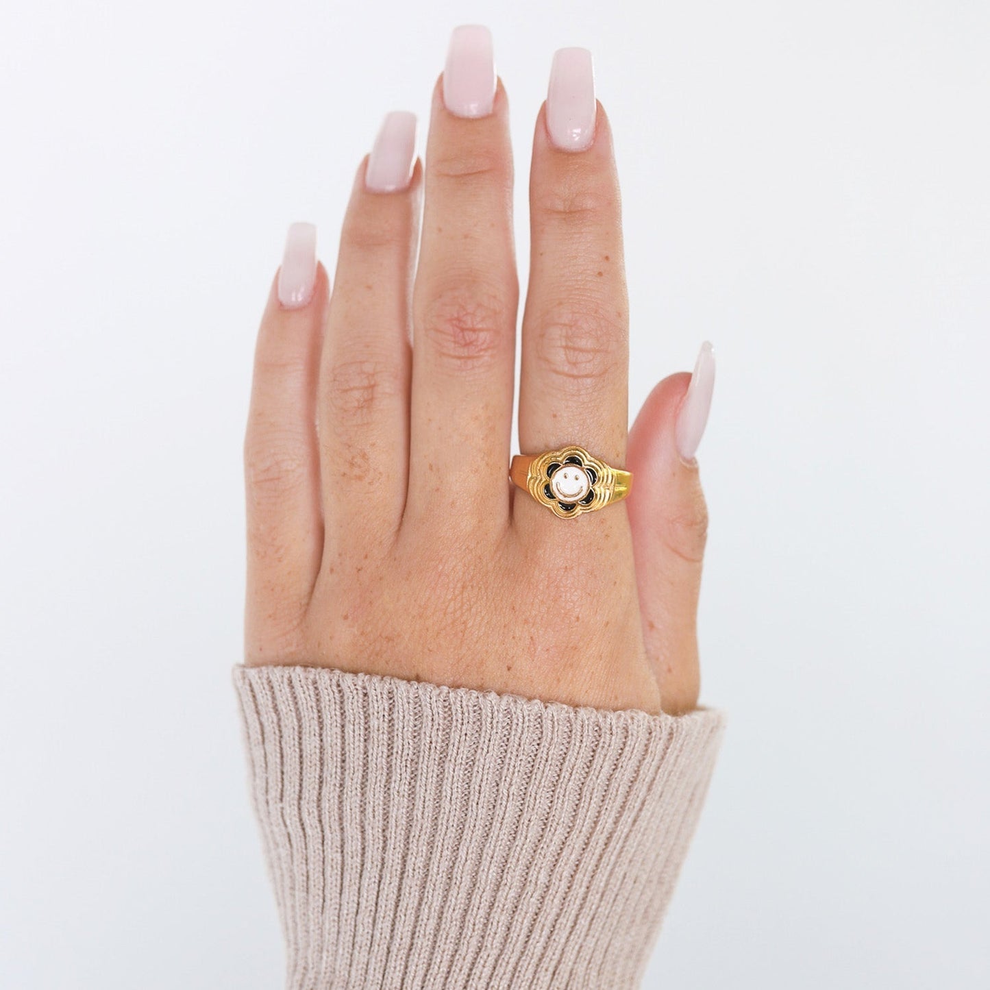 Anello Sunny Flower Placcato Oro