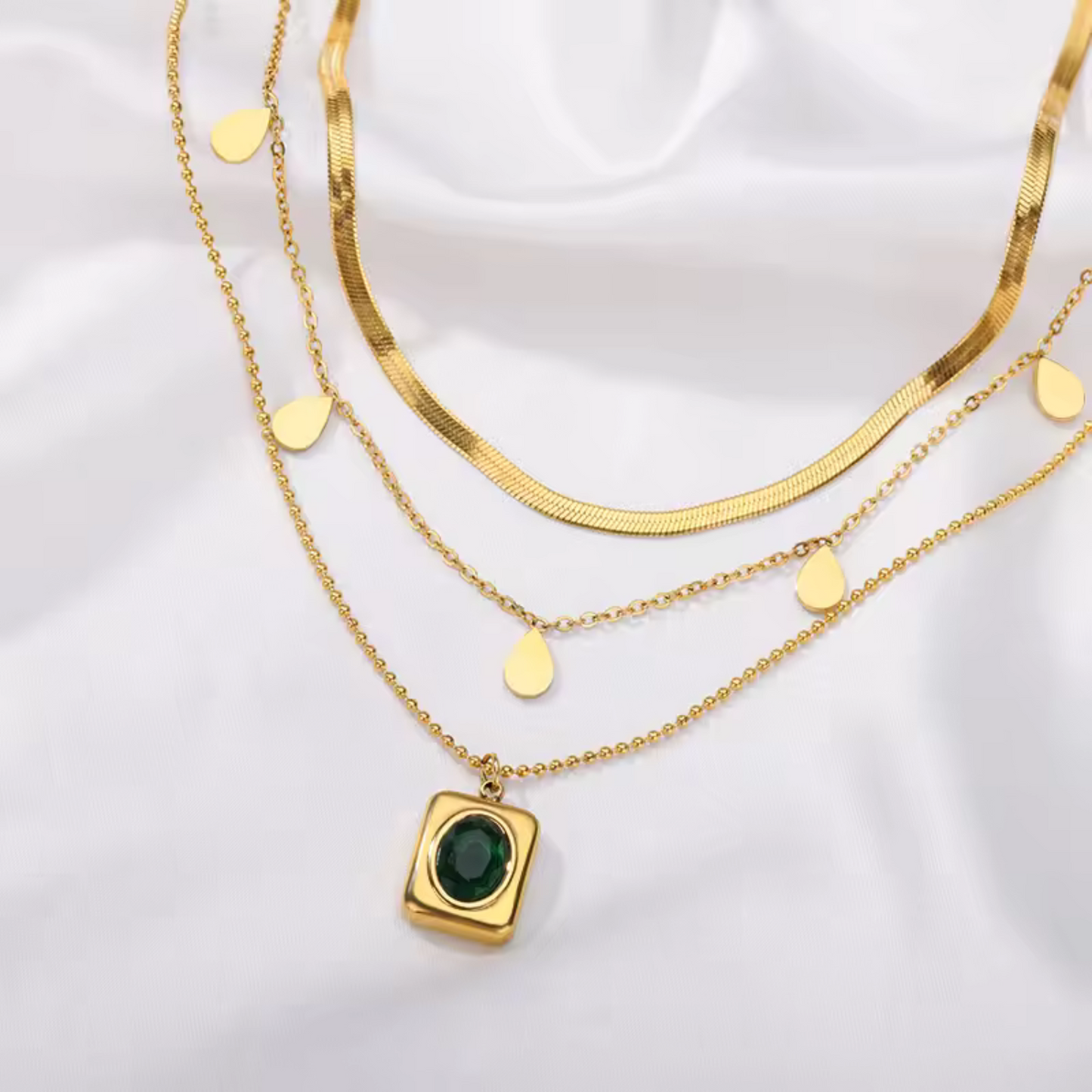 Collar Leona Esmeralda
