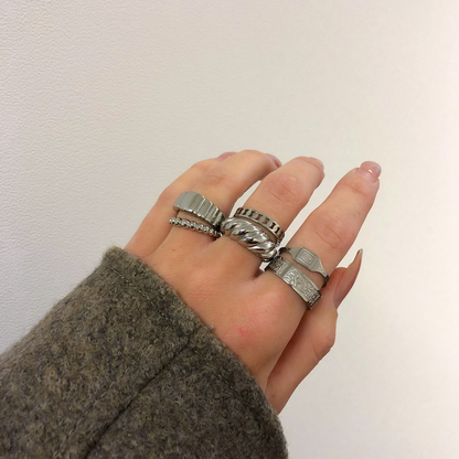Anillo Loafy Chapado en Oro