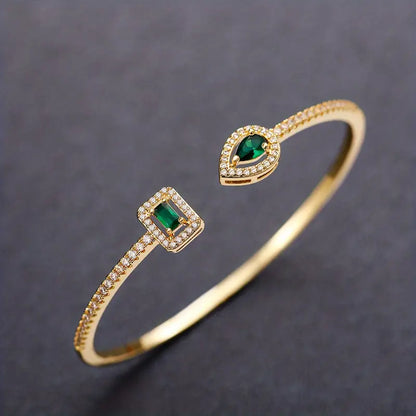 Pulsera de esmeraldas Klára