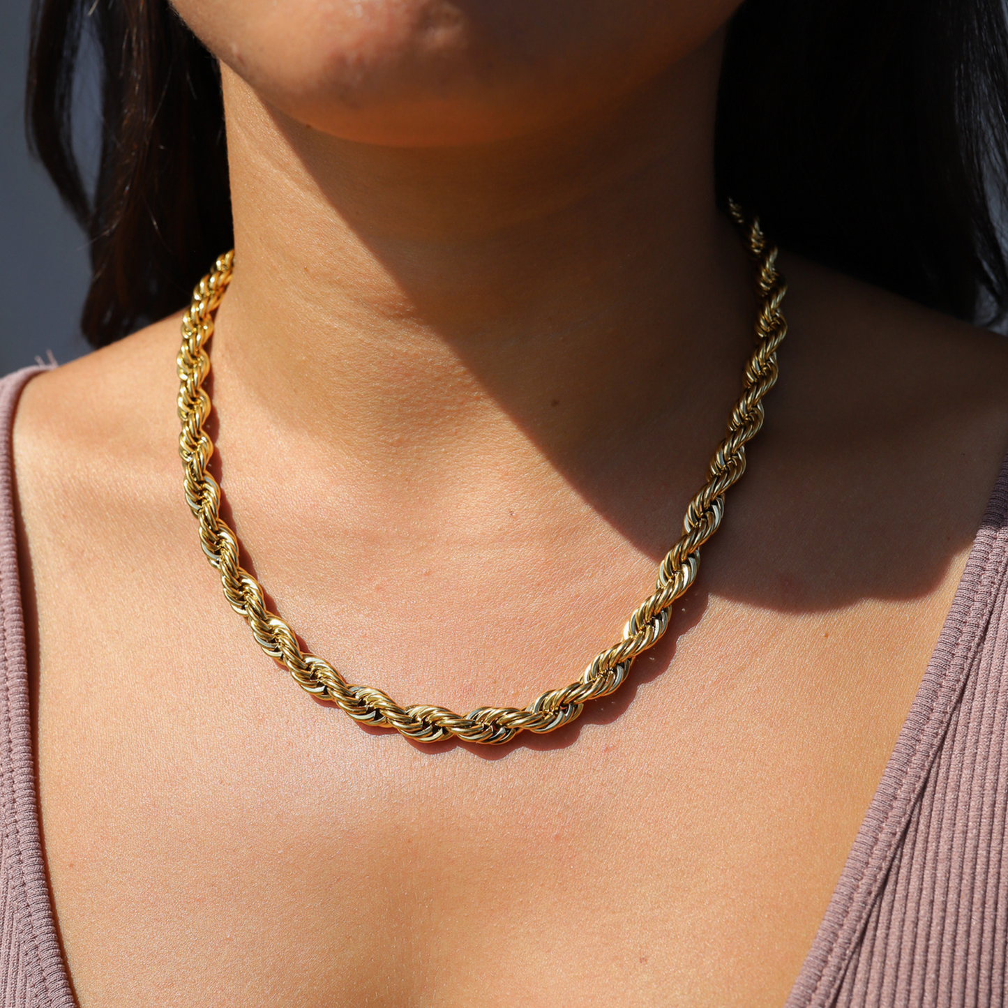 ORO TRENZADO. - 8MM