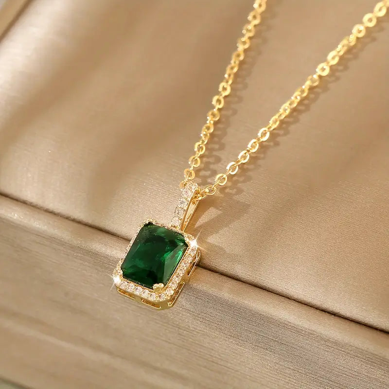 Collar Esmeralda Miriam
