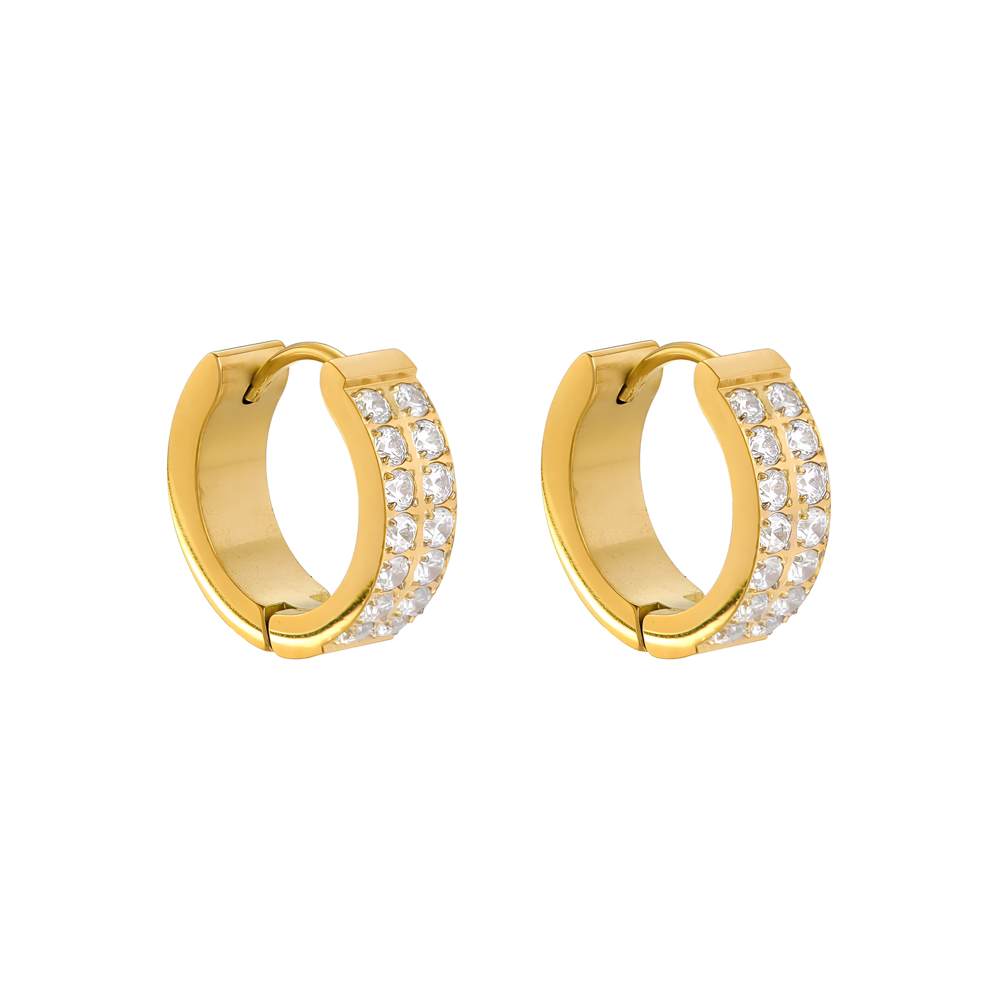 Pendientes DOBLE PAVÉ