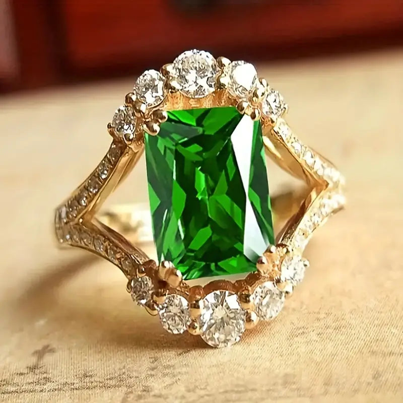 Anillo Esmeralda Amara